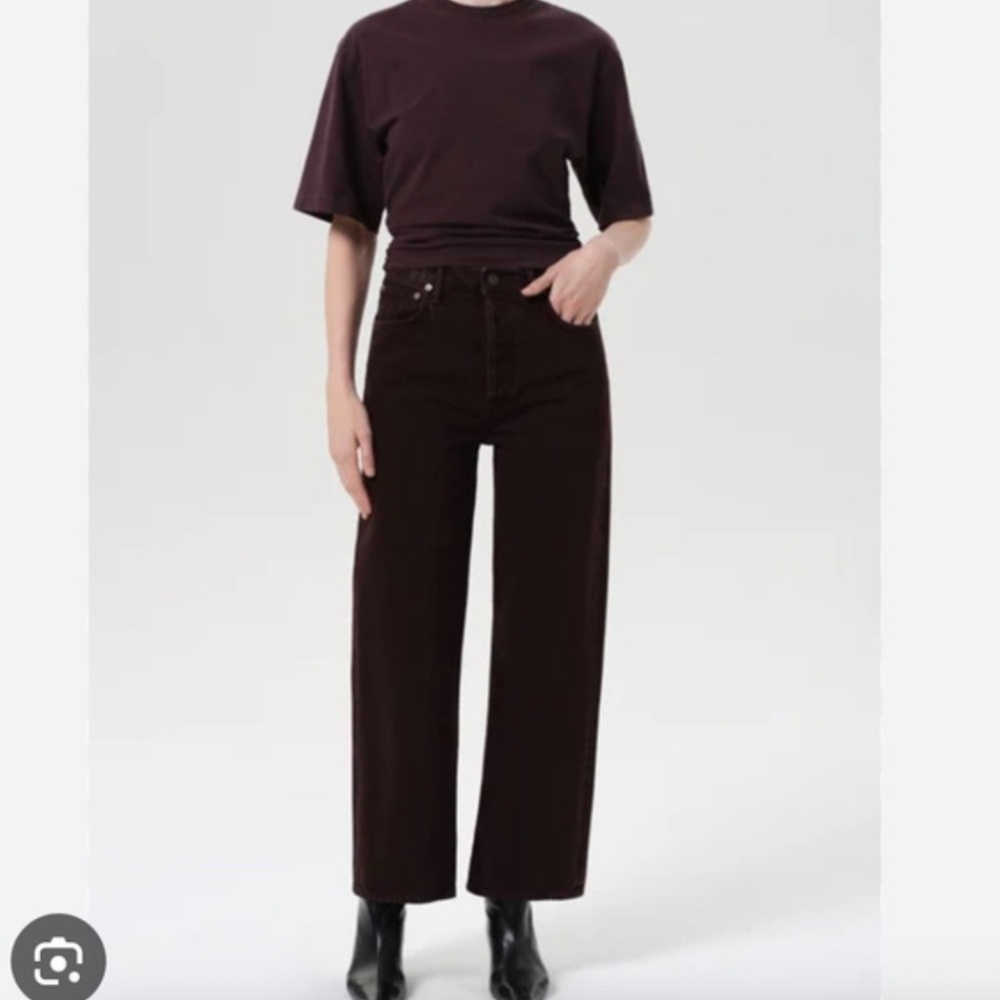 Agolde Ren (petite) Wide Jeans